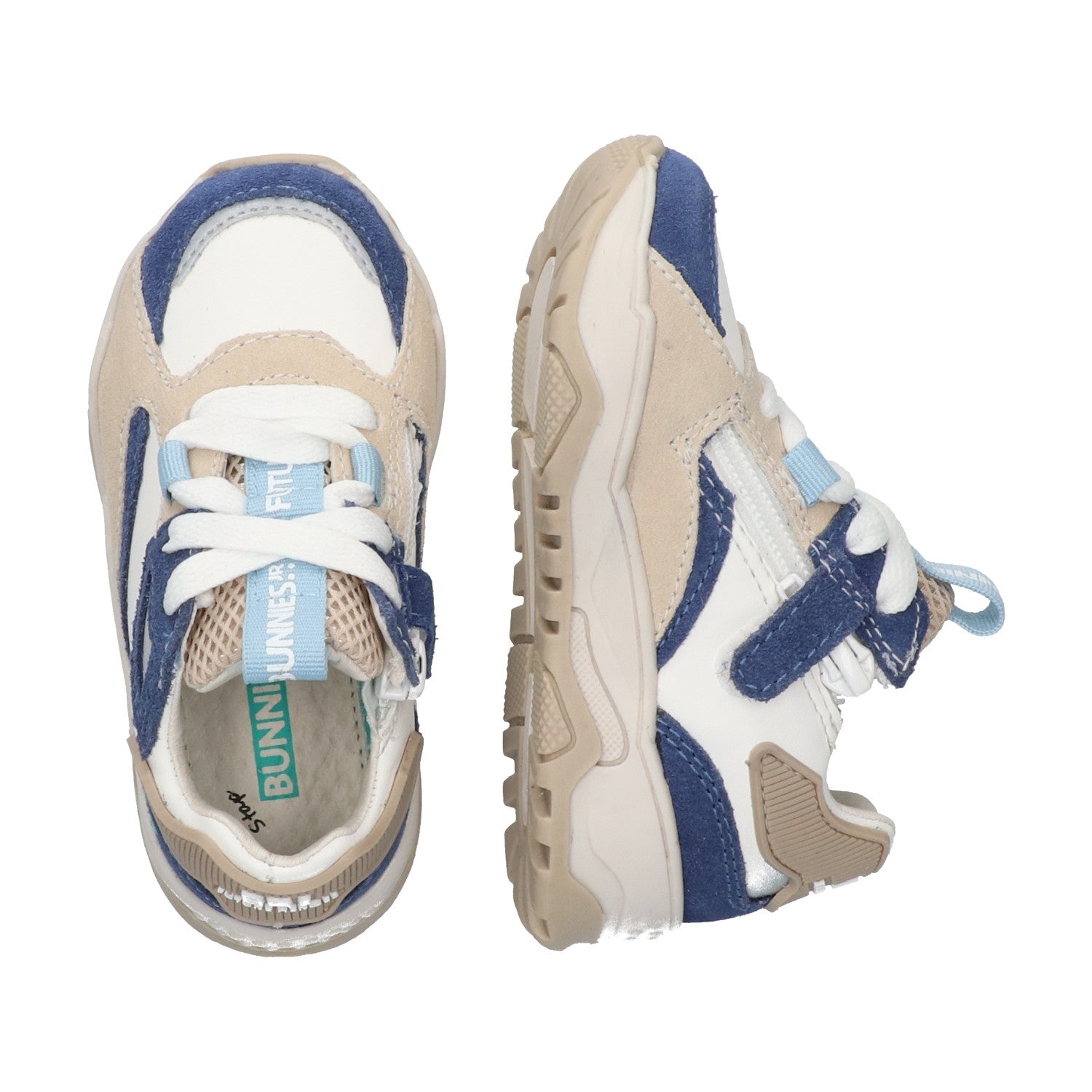 Cody Chunky Lage Sneakers Jongens Blauw