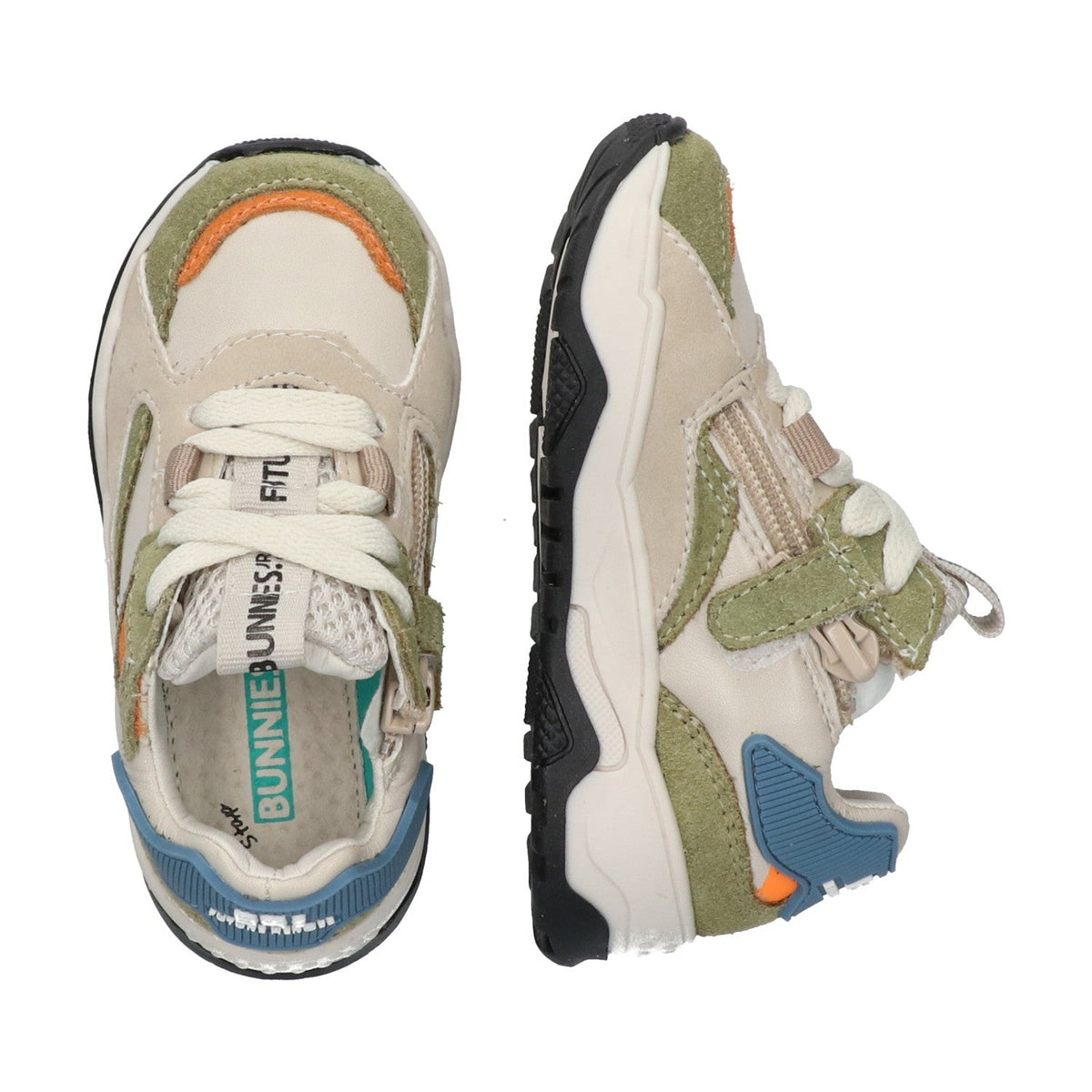 Cody Chunky Lage Sneakers Jongens Oranje