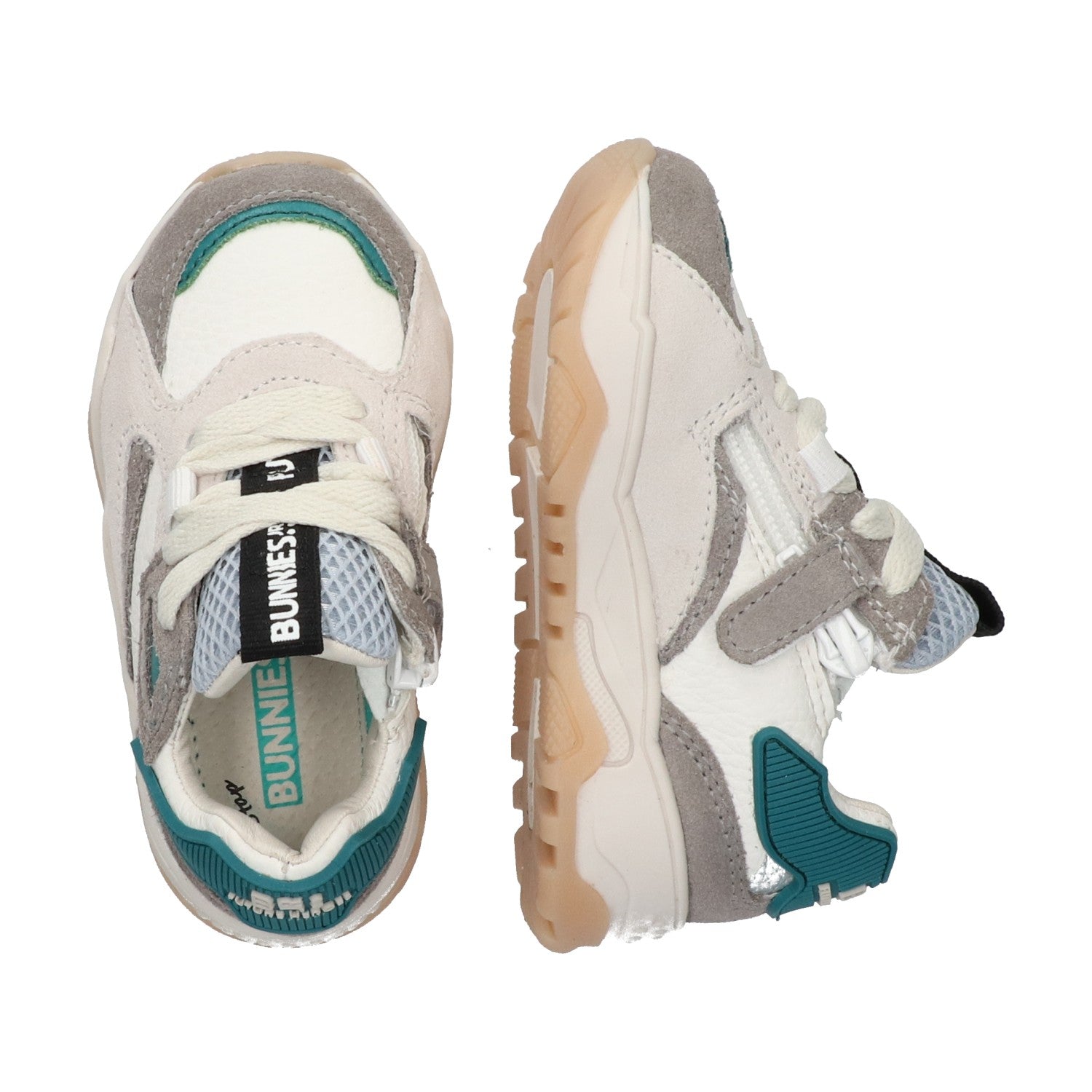 Cody Chunky Lage Sneakers Jongens Grijs