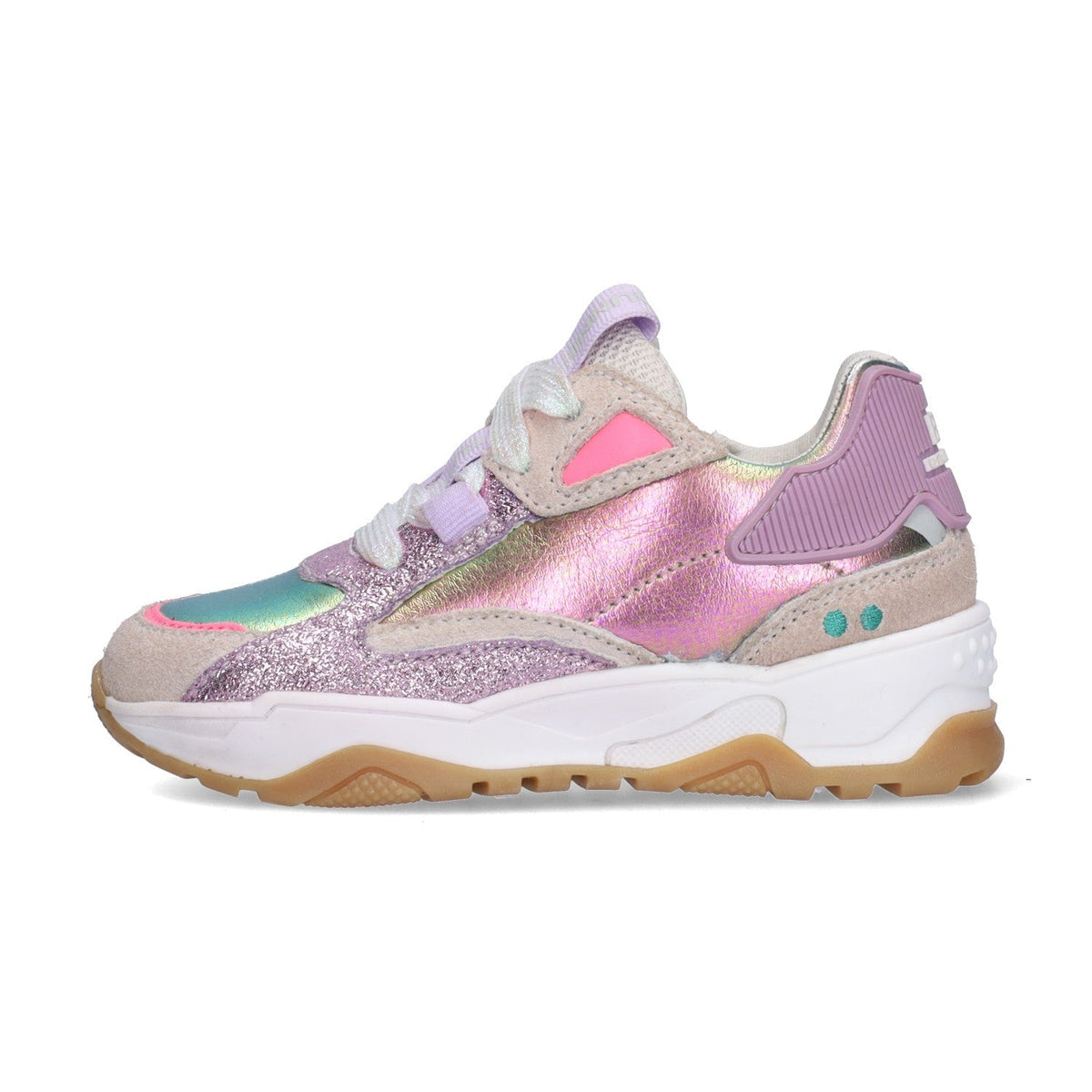 Cody Chunky Lage Sneakers Meisjes Multicolor