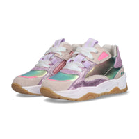 Cody Chunky Lage Sneakers Meisjes Multicolor