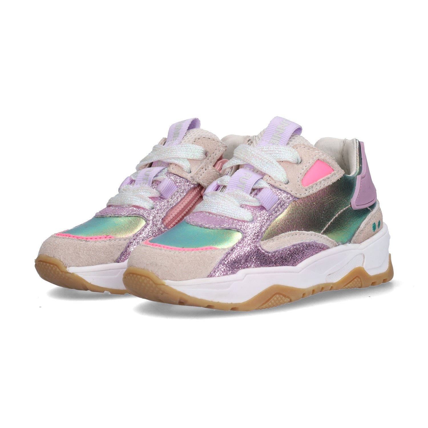 Cody Chunky Lage Sneakers Meisjes Multicolor