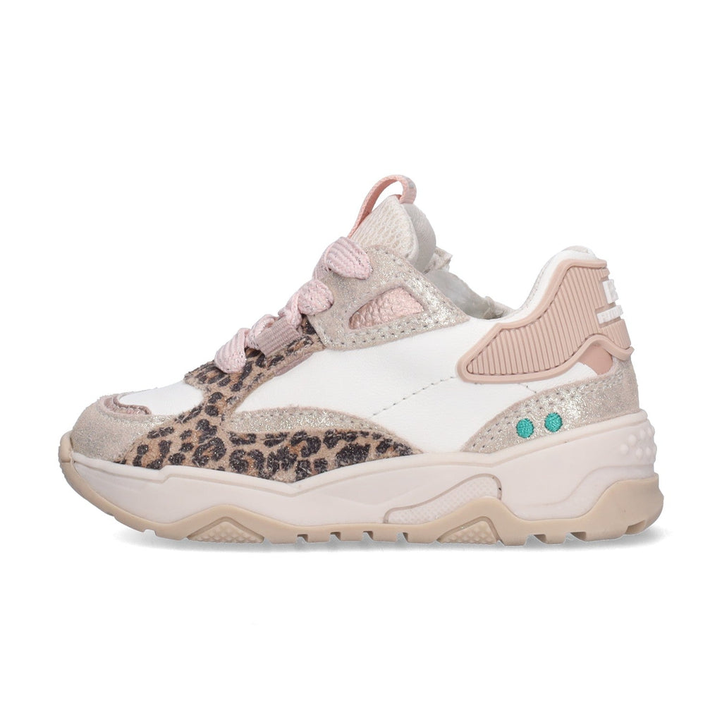 Cody Chunky Lage Sneakers Meisjes Beige