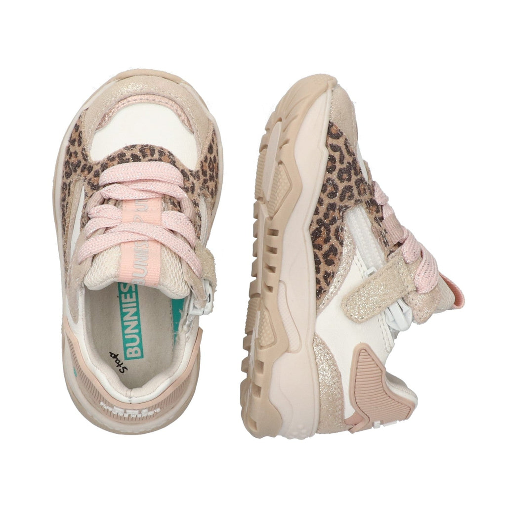 Cody Chunky Lage Sneakers Meisjes Beige