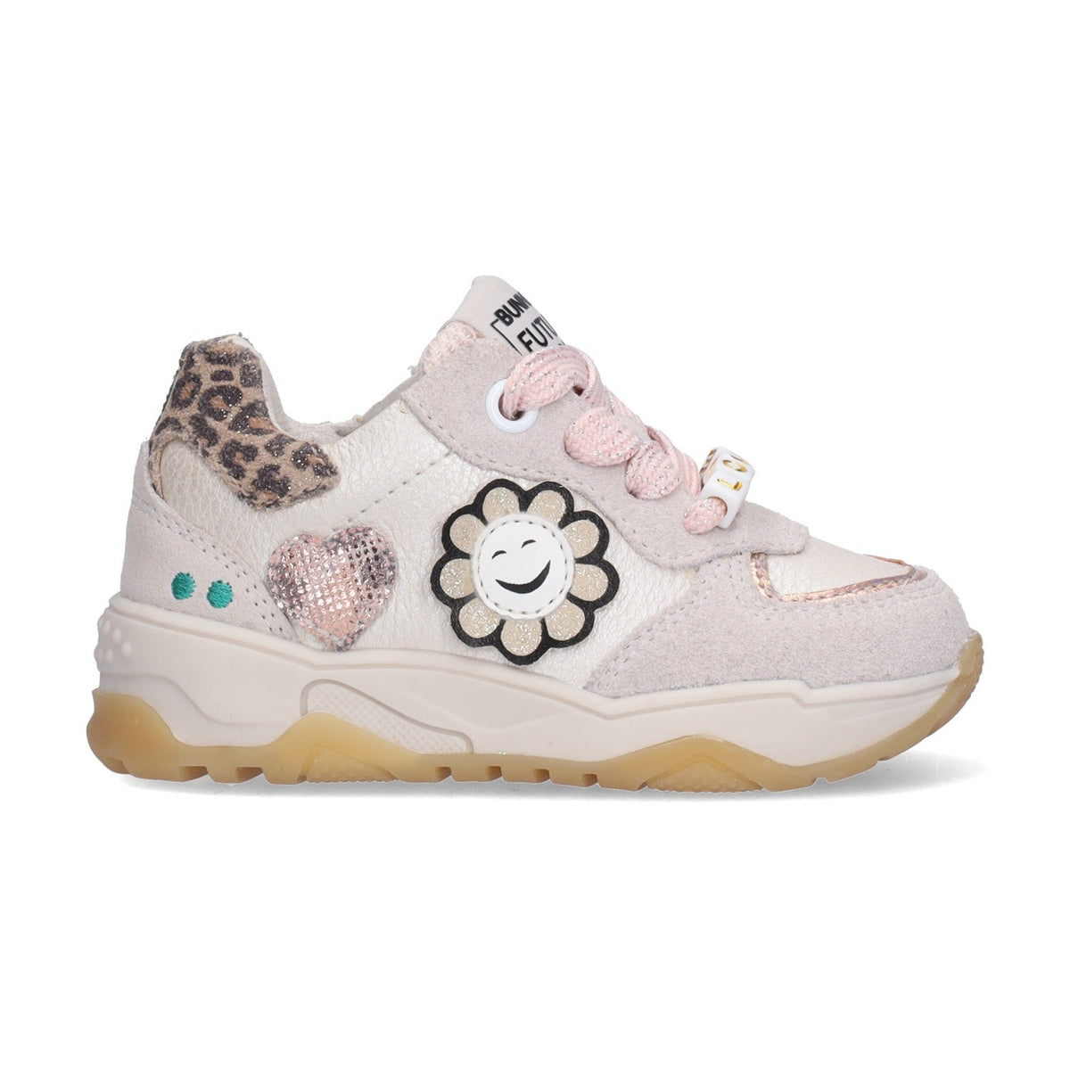 Camille Chunky Lage Sneakers Meisjes Grijs