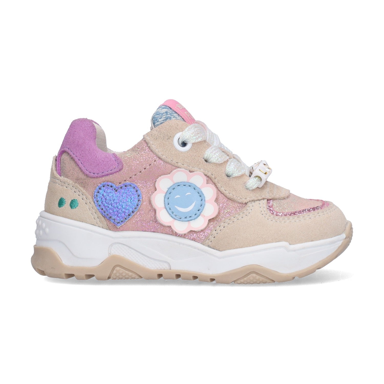Camille Chunky Lage Sneakers Meisjes Roze