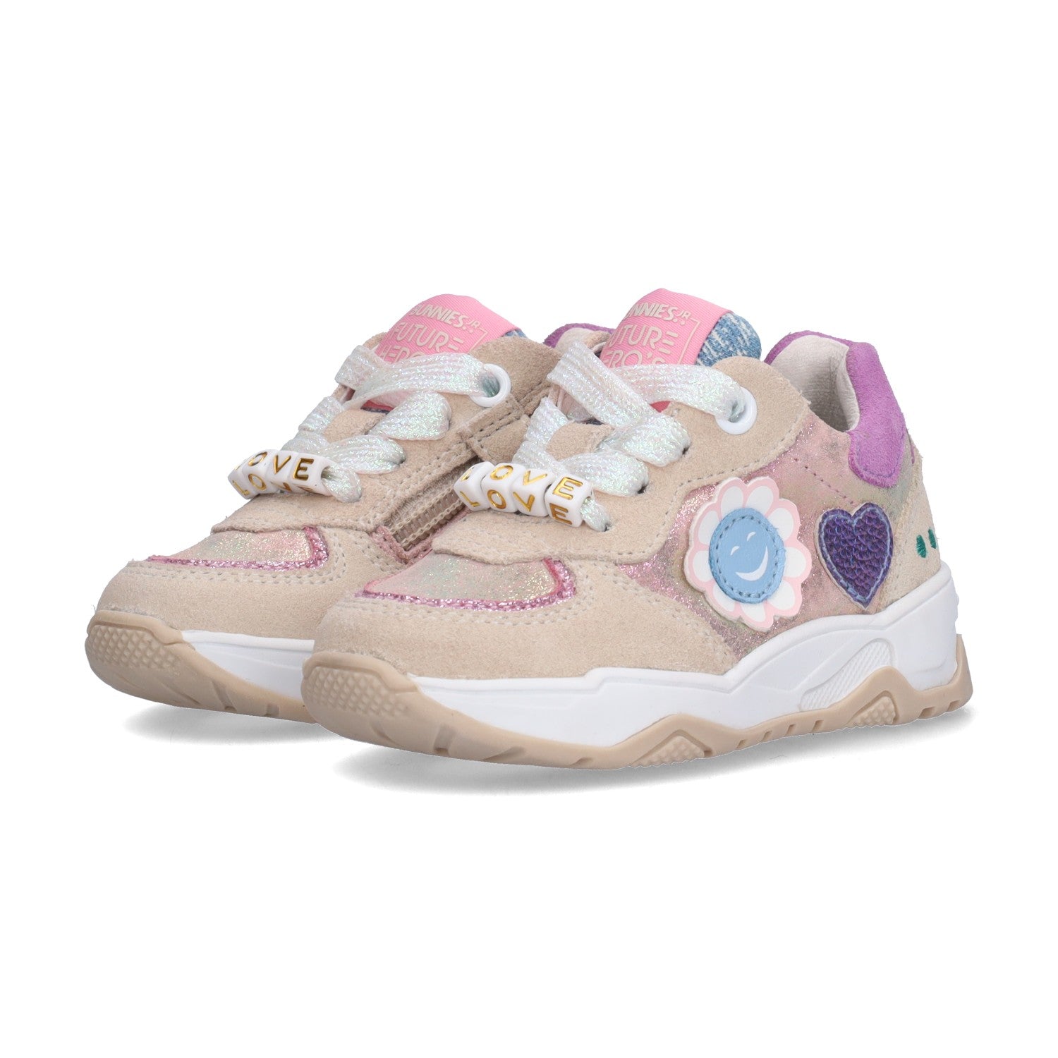 Camille Chunky Lage Sneakers Meisjes Roze