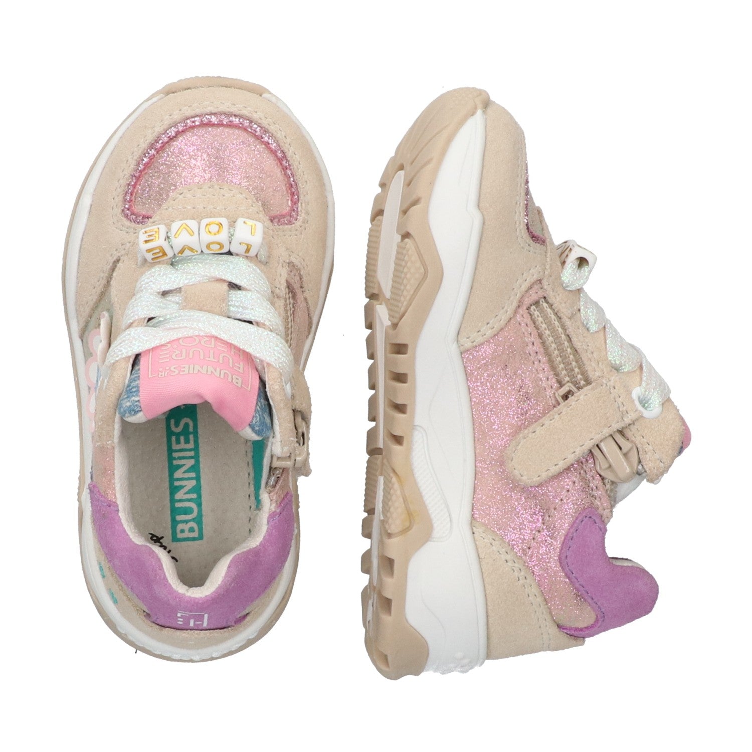 Camille Chunky Lage Sneakers Meisjes Roze