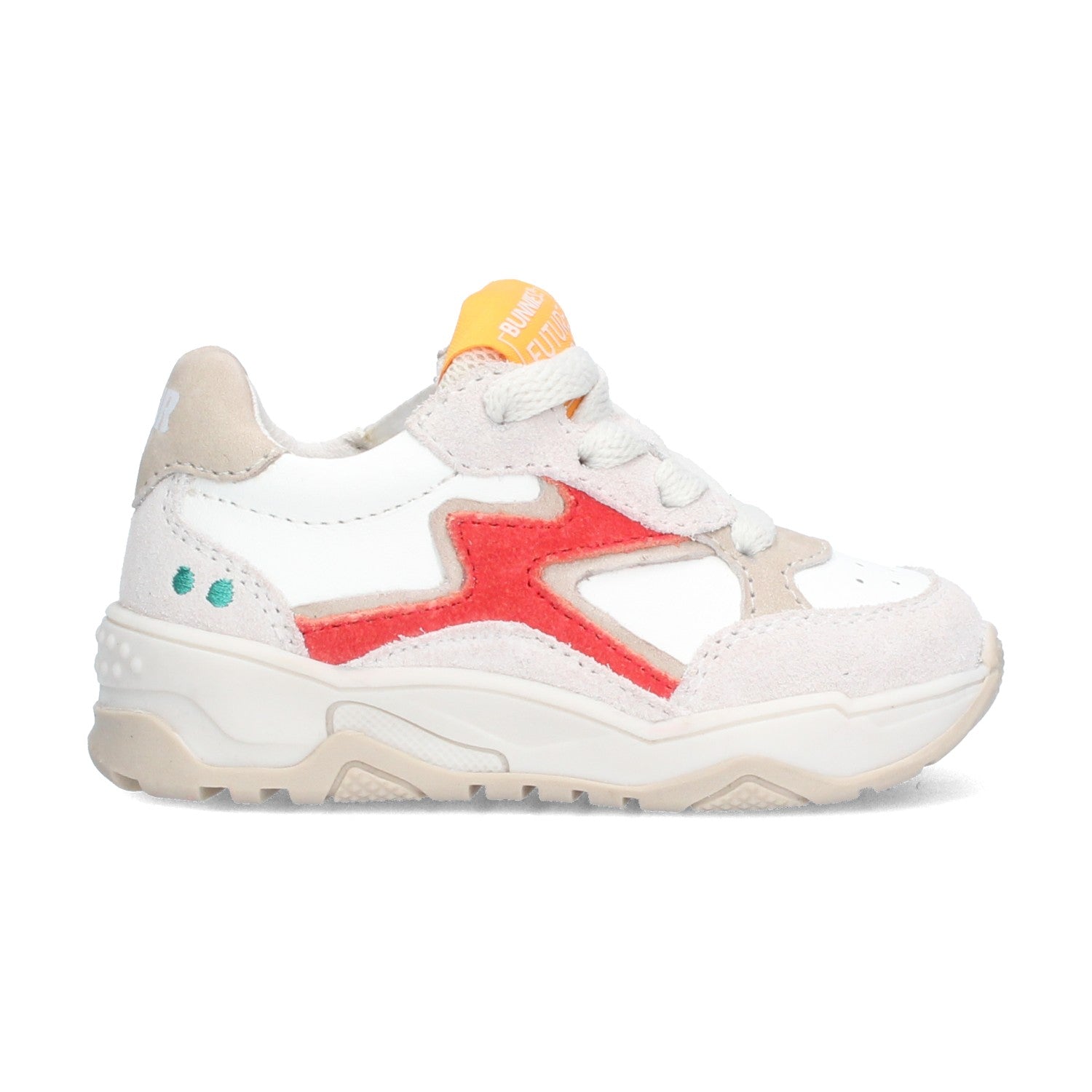 Cleo Chunky Lage Sneakers Meisjes Rood