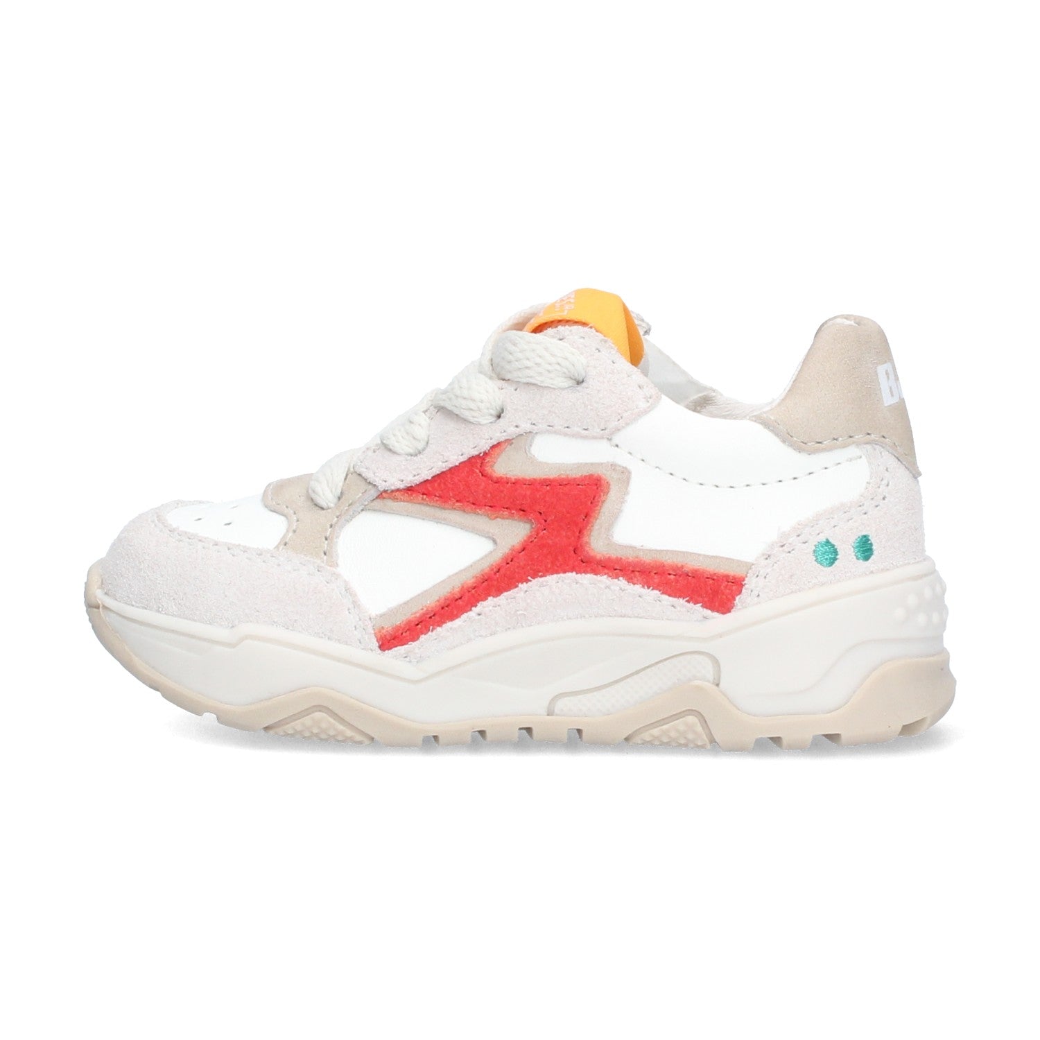 Cleo Chunky Lage Sneakers Meisjes Rood