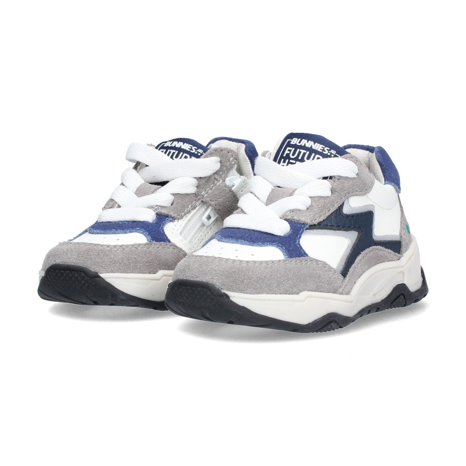 Cleo Chunky Lage Sneakers Jongens Grijs