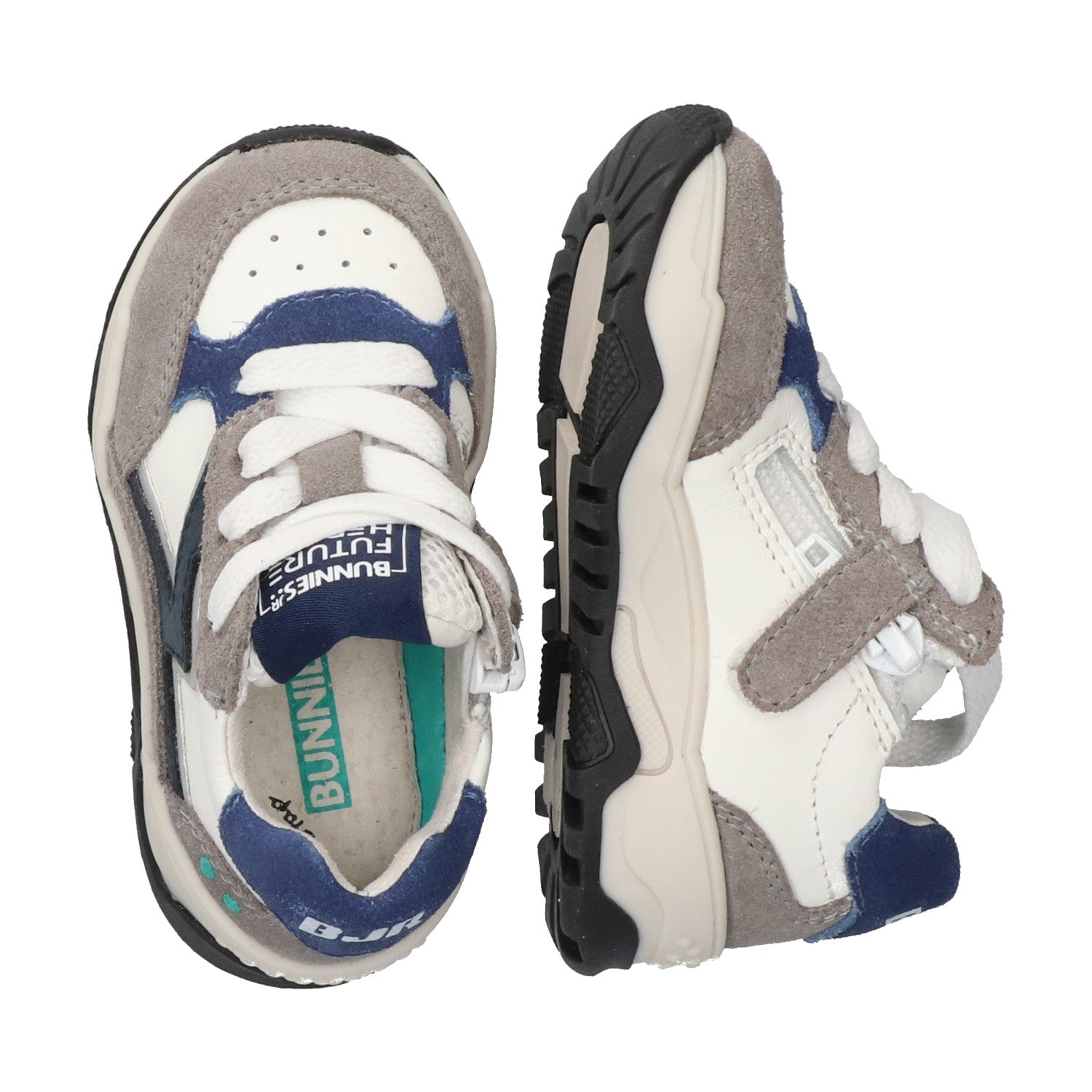 Cleo Chunky Lage Sneakers Jongens Grijs