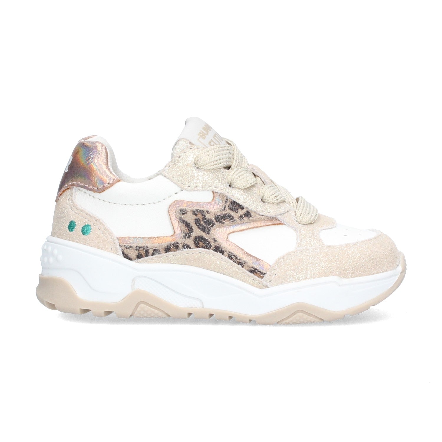 Cleo Chunky Lage Sneakers Meisjes Goud