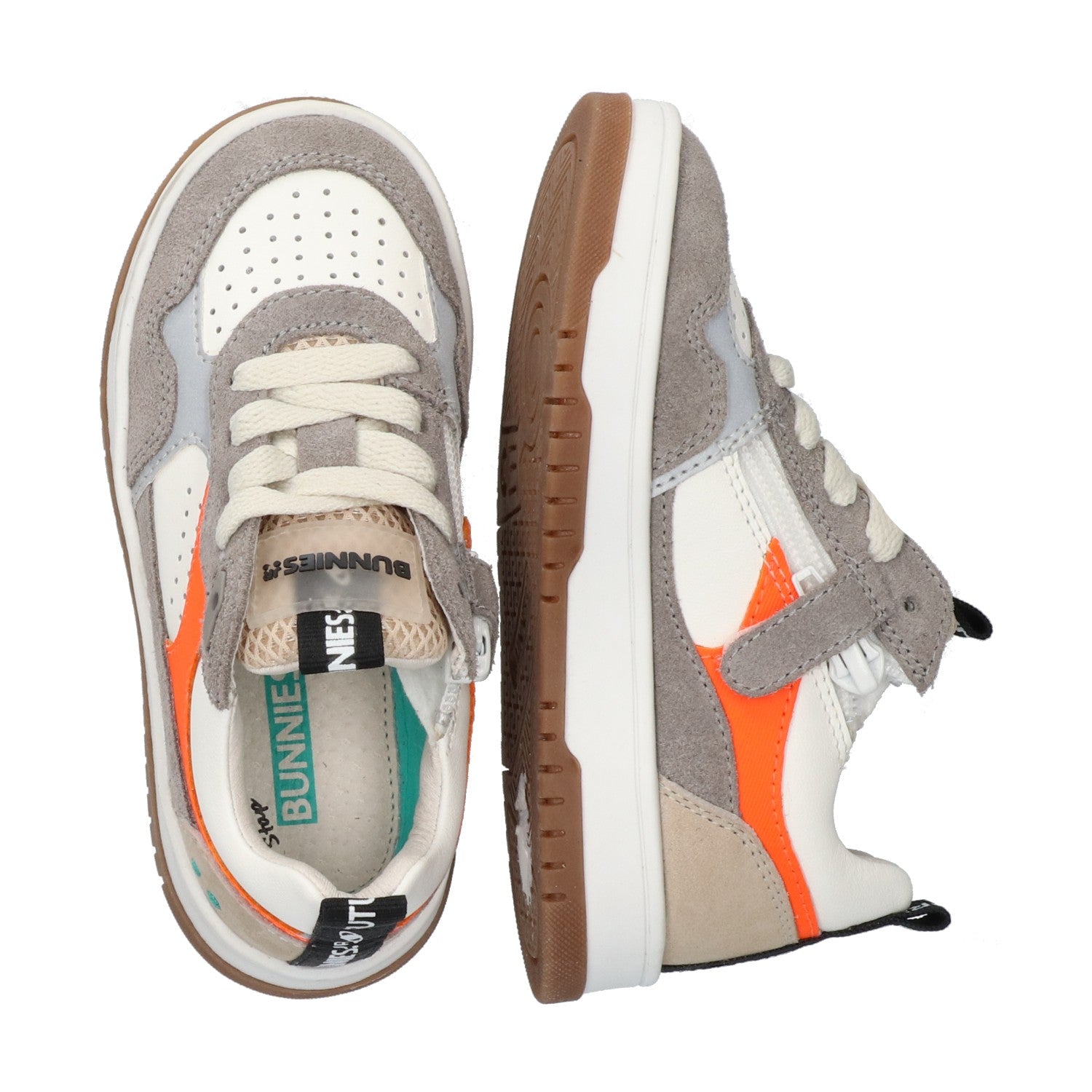 Bob Baas Lage Sneakers Jongens Grijs