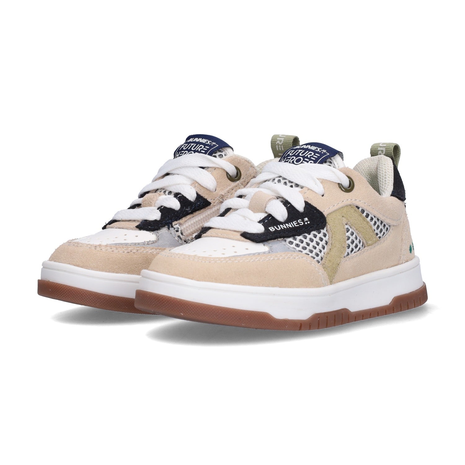 Brad Baas Lage Sneakers Jongens Beige