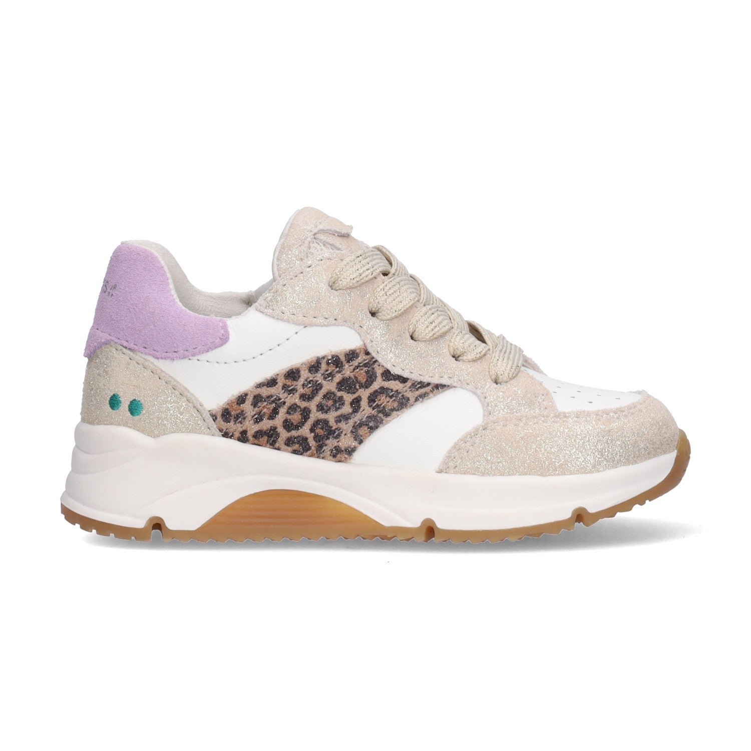 Fien Force Lage Sneakers Meisjes Beige