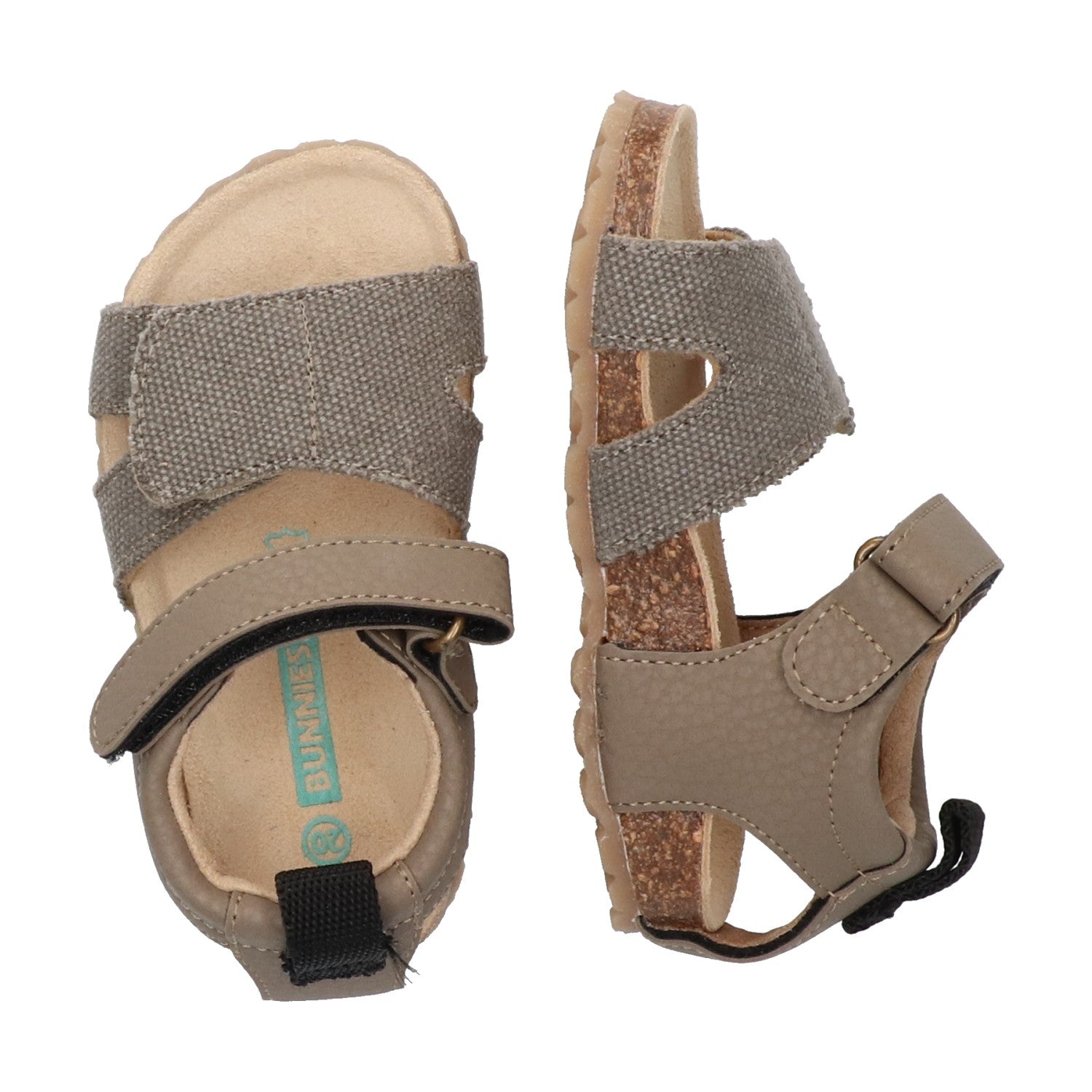 Brad Beach Platte Sandalen Jongens Grijs