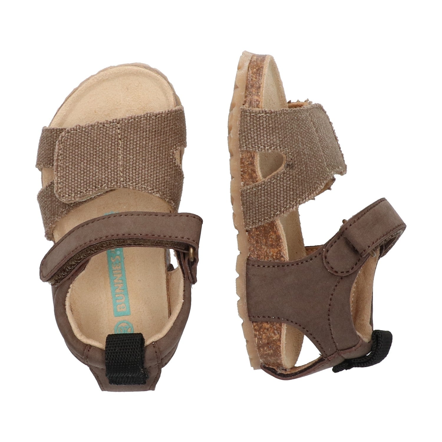 Brad Beach Platte Sandalen Jongens Bruin