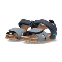 Brad Beach Platte Sandalen Jongens Blauw