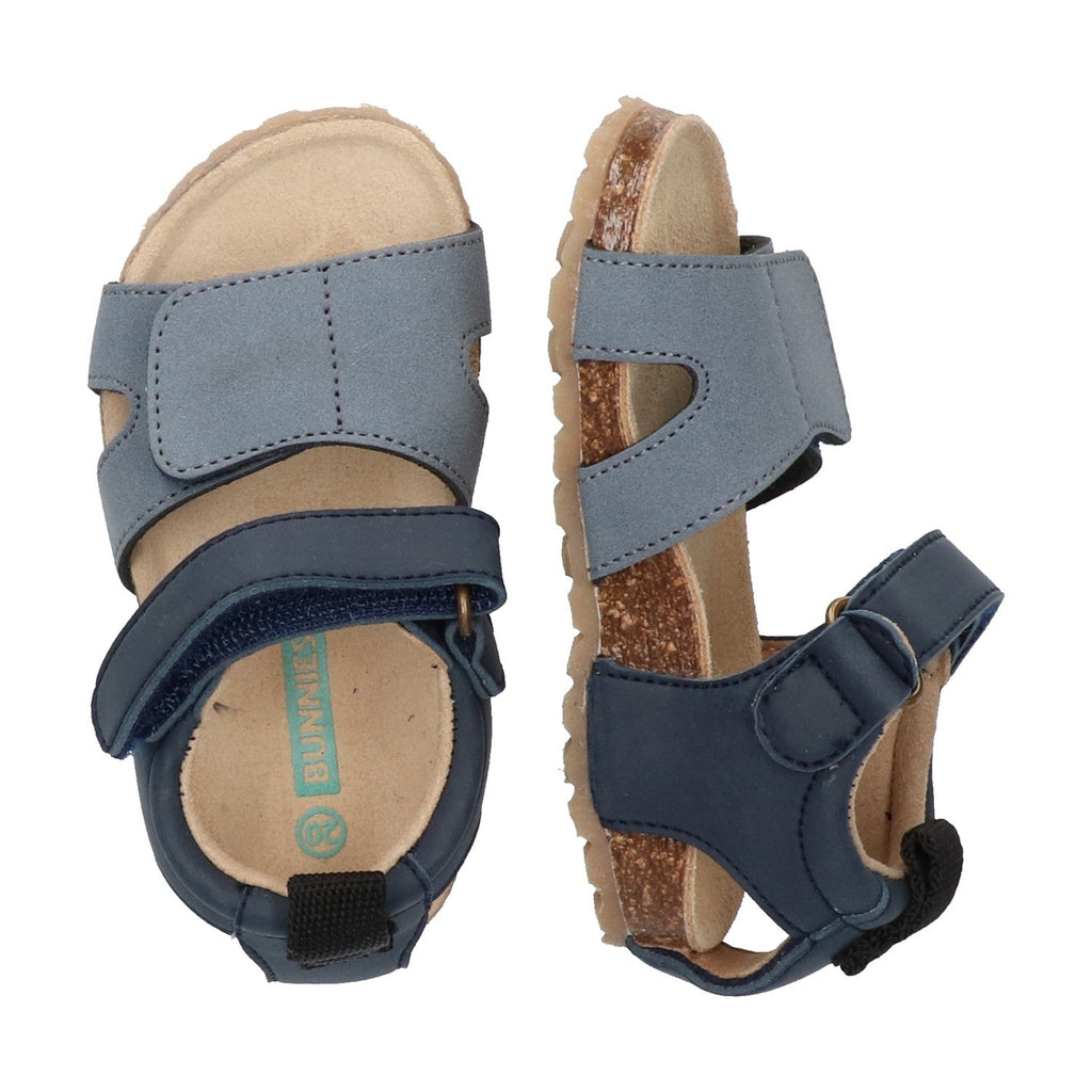 Brad Beach Platte Sandalen Jongens Blauw