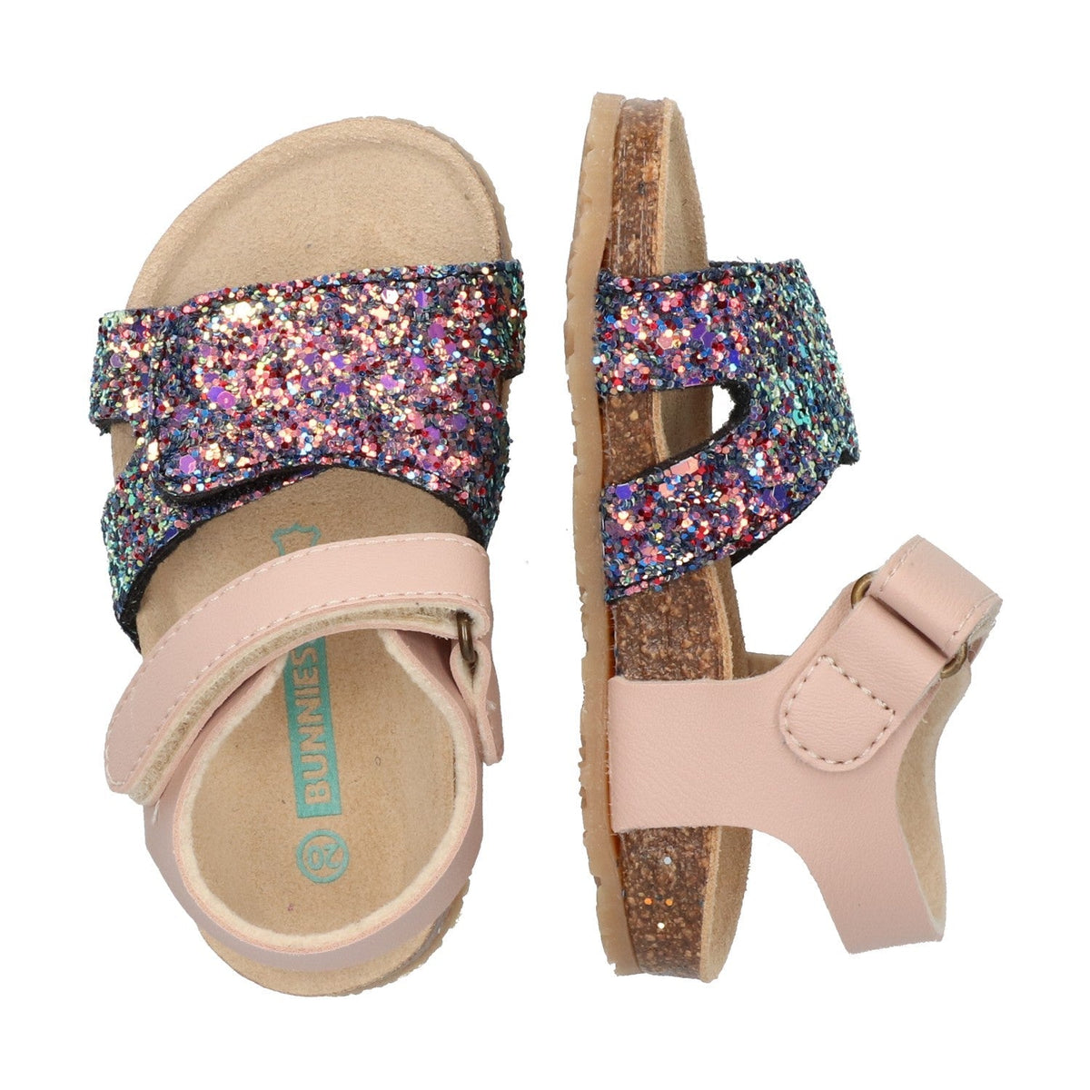 Brooklyn Beach Platte Sandalen Meisjes Multicolor