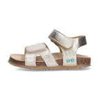 Brooklyn Beach Platte Sandalen Meisjes Goud