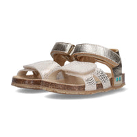 Brooklyn Beach Platte Sandalen Meisjes Goud