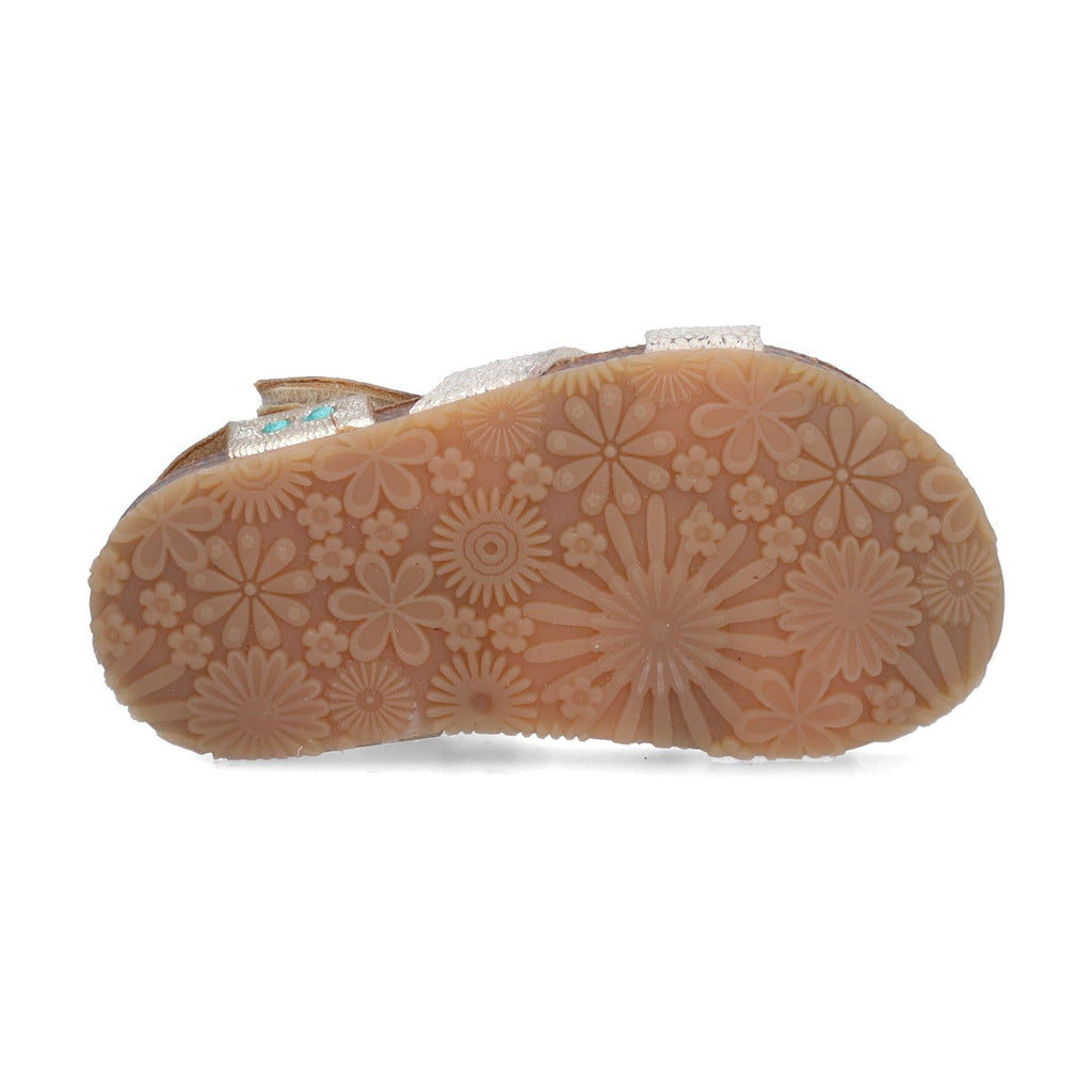 Brooklyn Beach Platte Sandalen Meisjes Goud