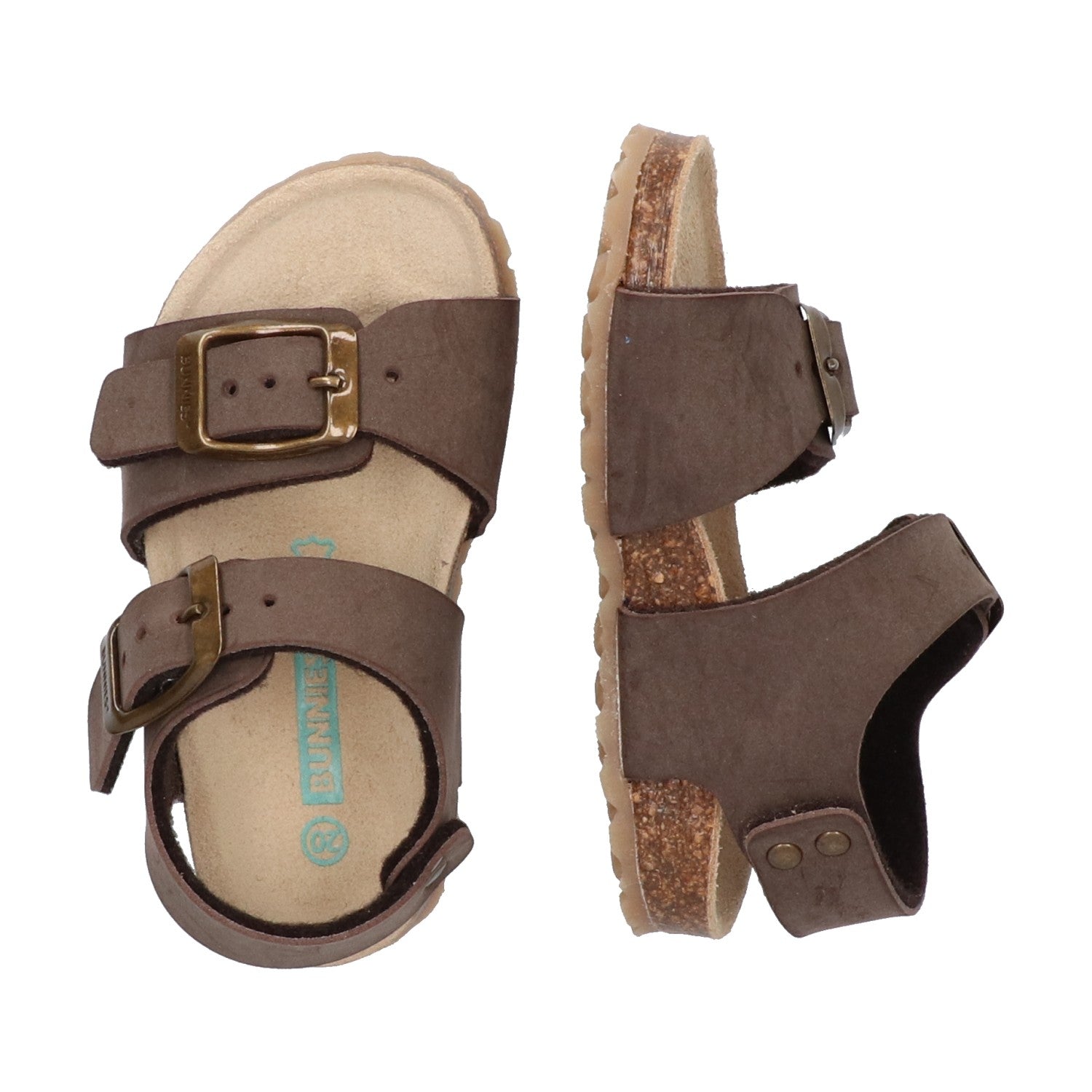 Bonny Beach Platte Sandalen Jongens Bruin