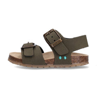 Bonny Beach Platte Sandalen Jongens Groen