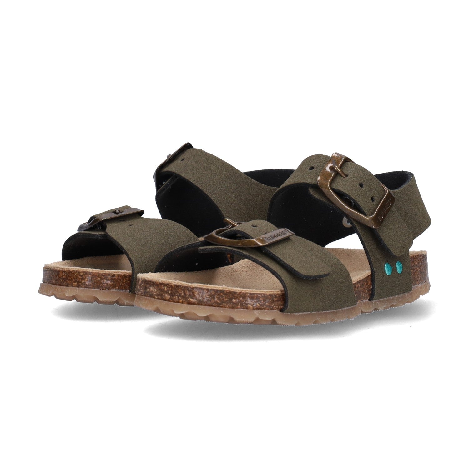 Bonny Beach Platte Sandalen Jongens Groen