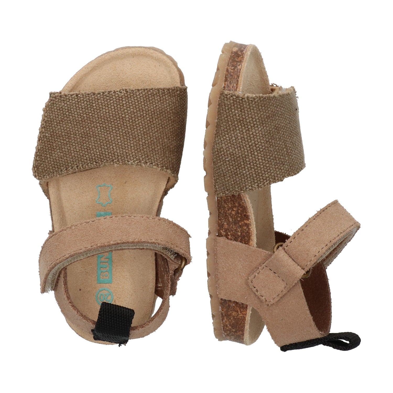 Bodijn Beach Platte Sandalen Jongens Bruin