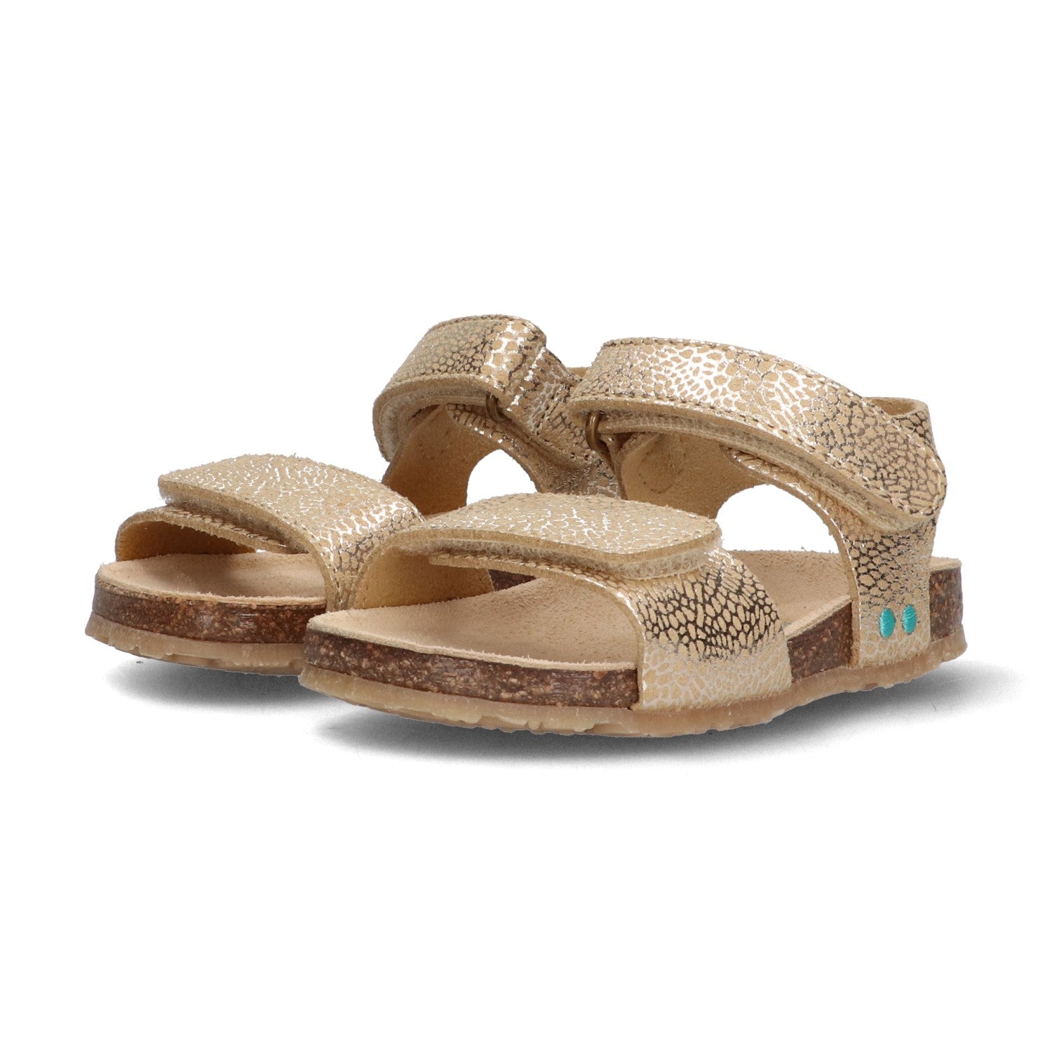 Bimi Beach Platte Sandalen Meisjes Beige