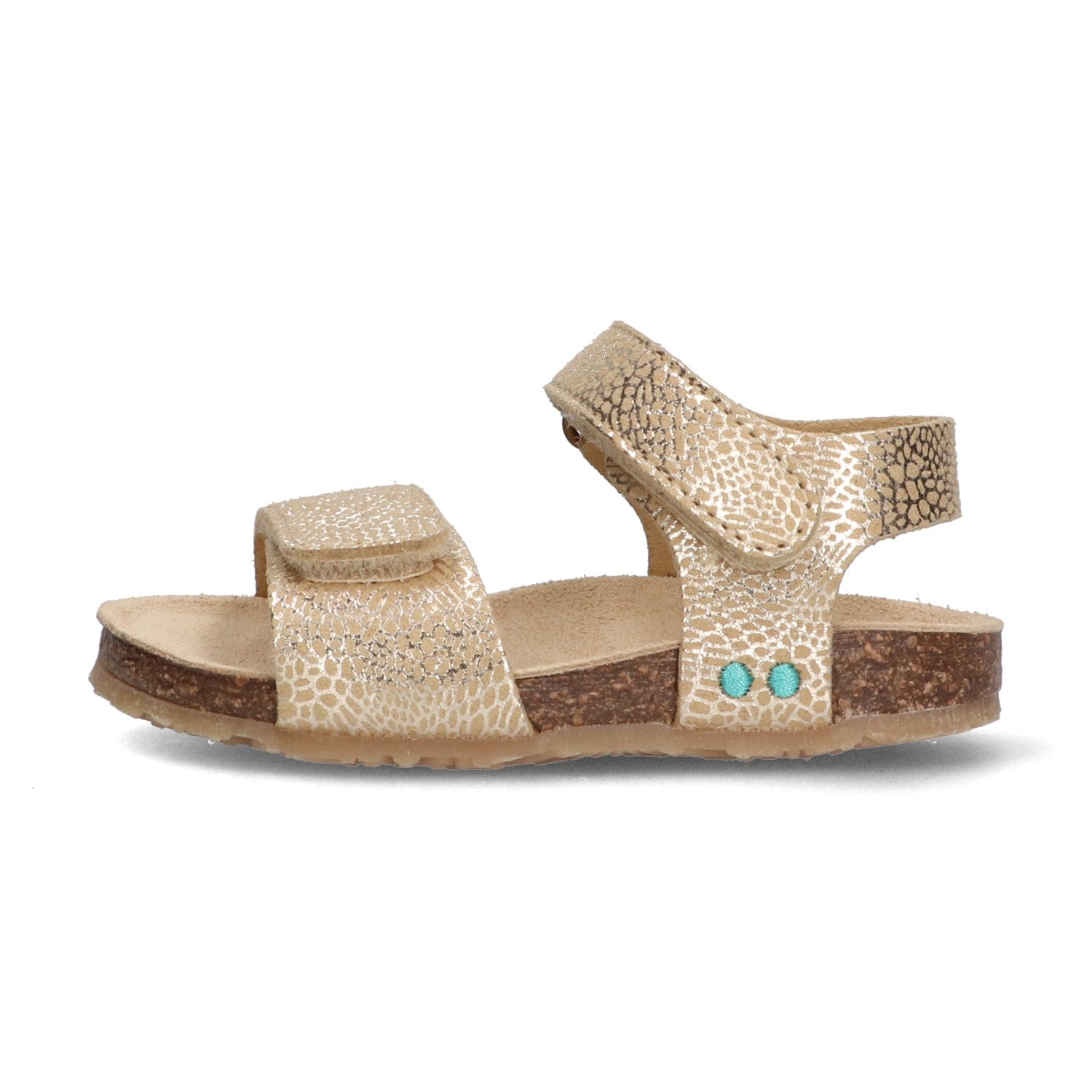 Bimi Beach Platte Sandalen Meisjes Beige