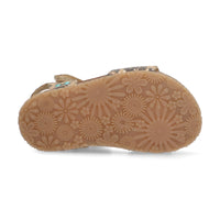 Bimi Beach Platte Sandalen Meisjes Bruin