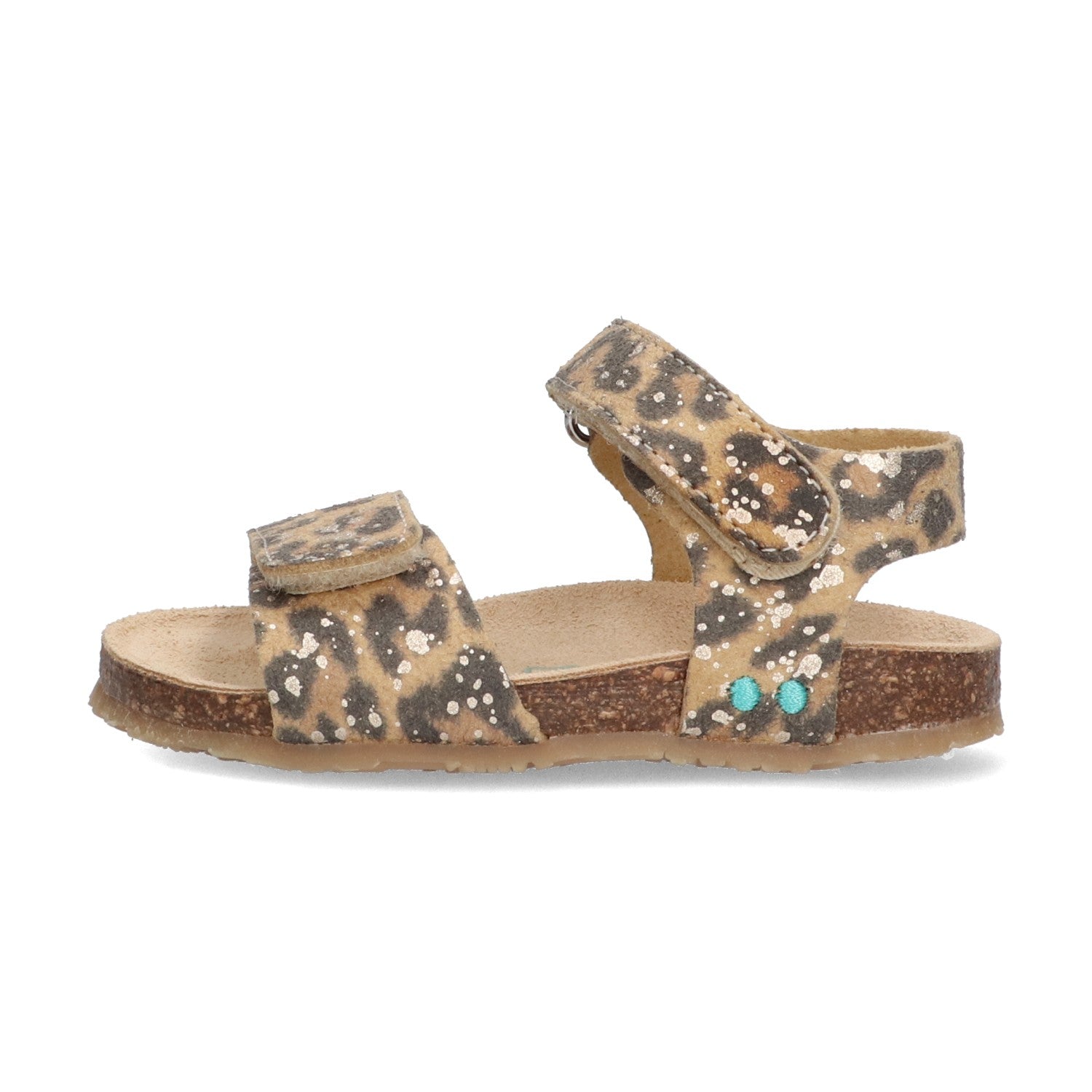 Bimi Beach Platte Sandalen Meisjes Bruin