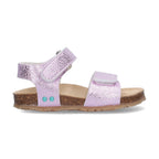 Bimi Beach Platte Sandalen Meisjes Paars