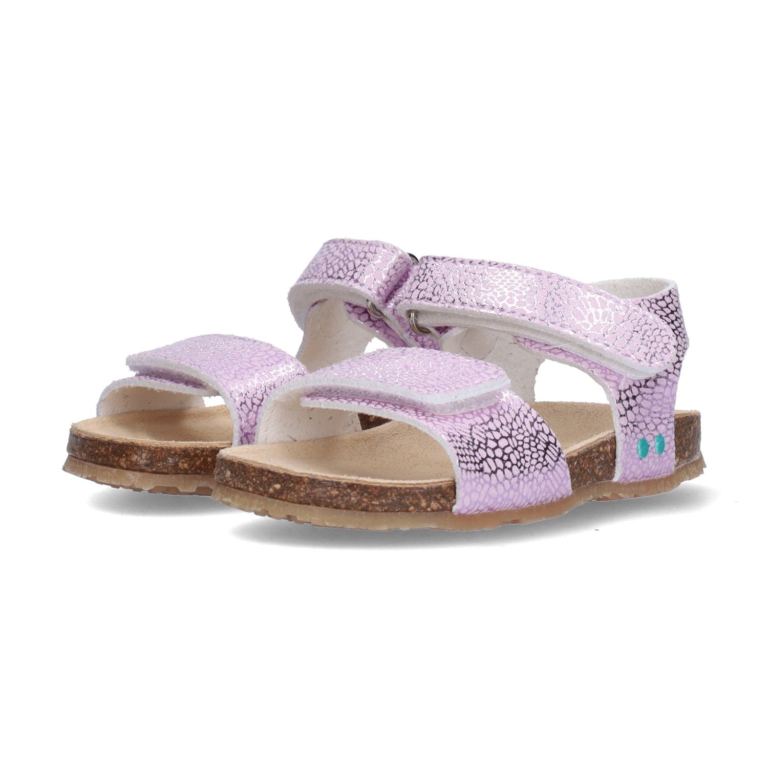 Bimi Beach Platte Sandalen Meisjes Paars