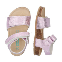 Bimi Beach Platte Sandalen Meisjes Paars