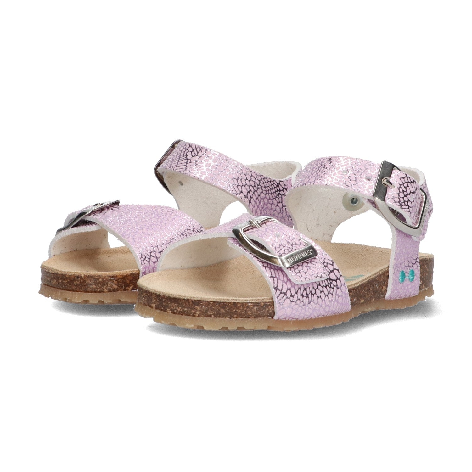 Babette Beach Platte Sandalen Meisjes Paars