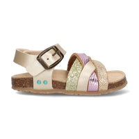 Becky Beach Platte Sandalen Meisjes Goud