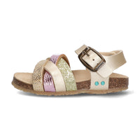 Becky Beach Platte Sandalen Meisjes Goud