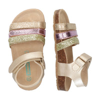 Babs Beach Platte Sandalen Meisjes Goud