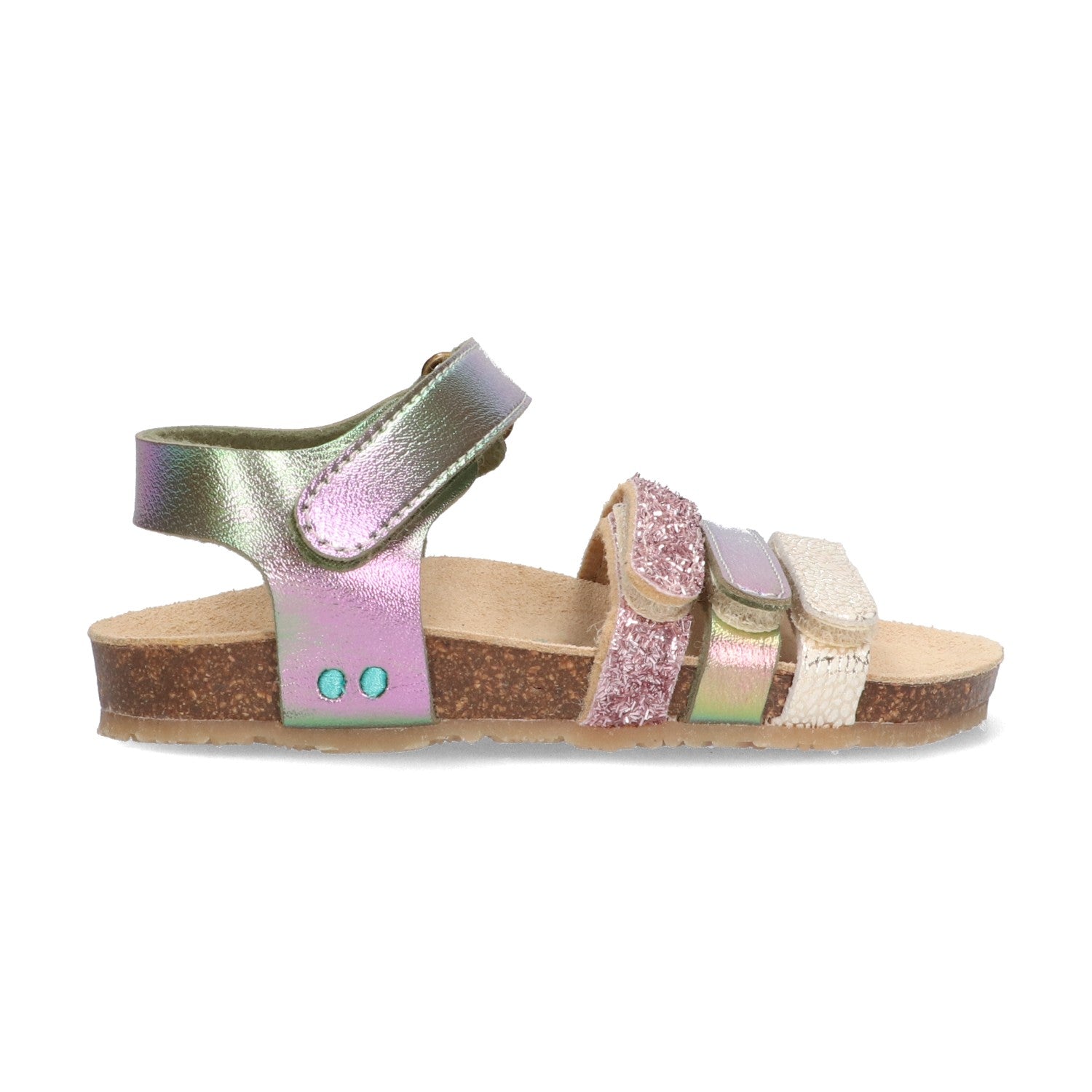 Babs Beach Platte Sandalen Meisjes Multicolor