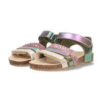 Babs Beach Platte Sandalen Meisjes Multicolor