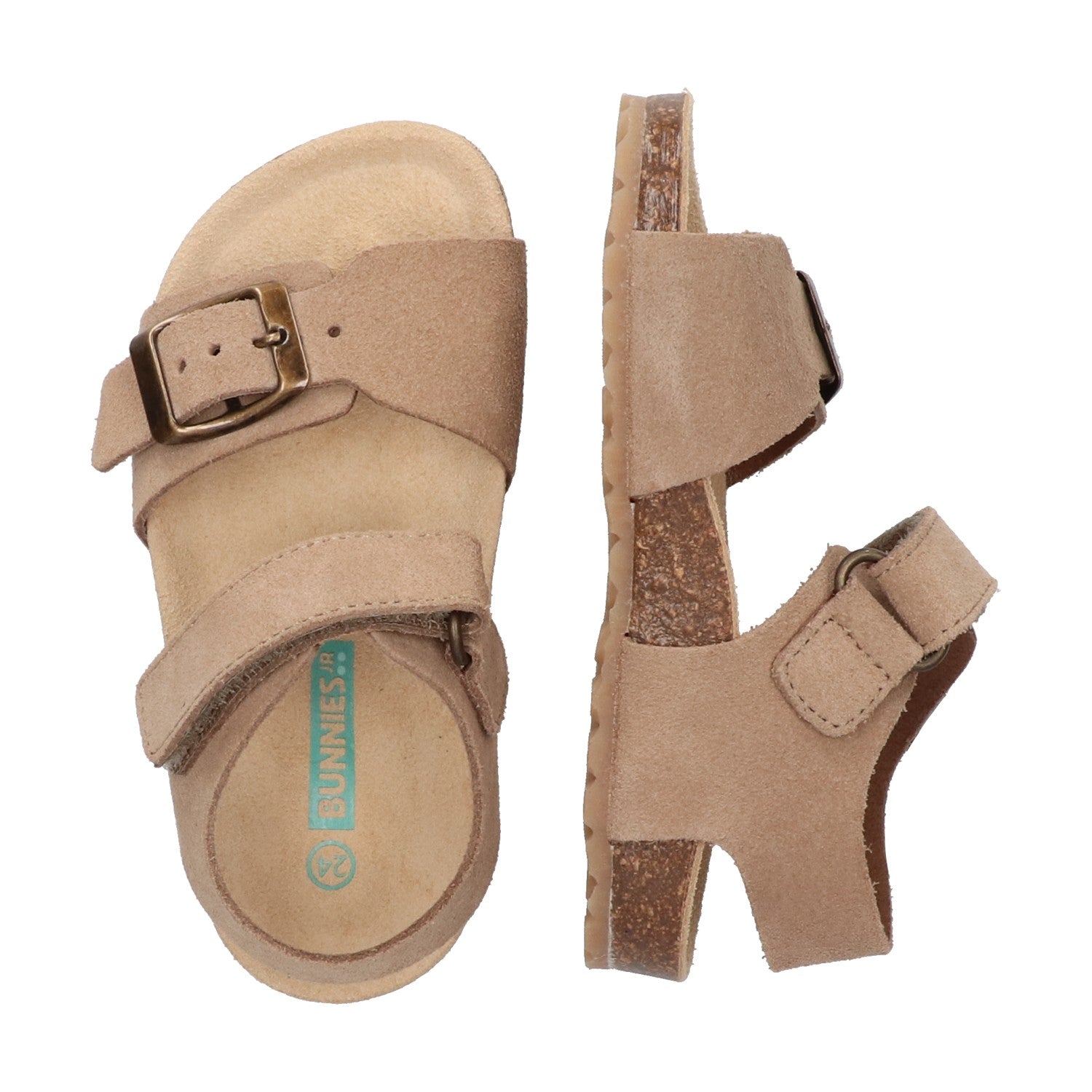 Ben Beach  Platte Sandalen Jongens Bruin