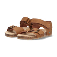 Ben Beach Platte Sandalen Jongens Cognac