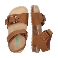 Ben Beach Platte Sandalen Jongens Cognac
