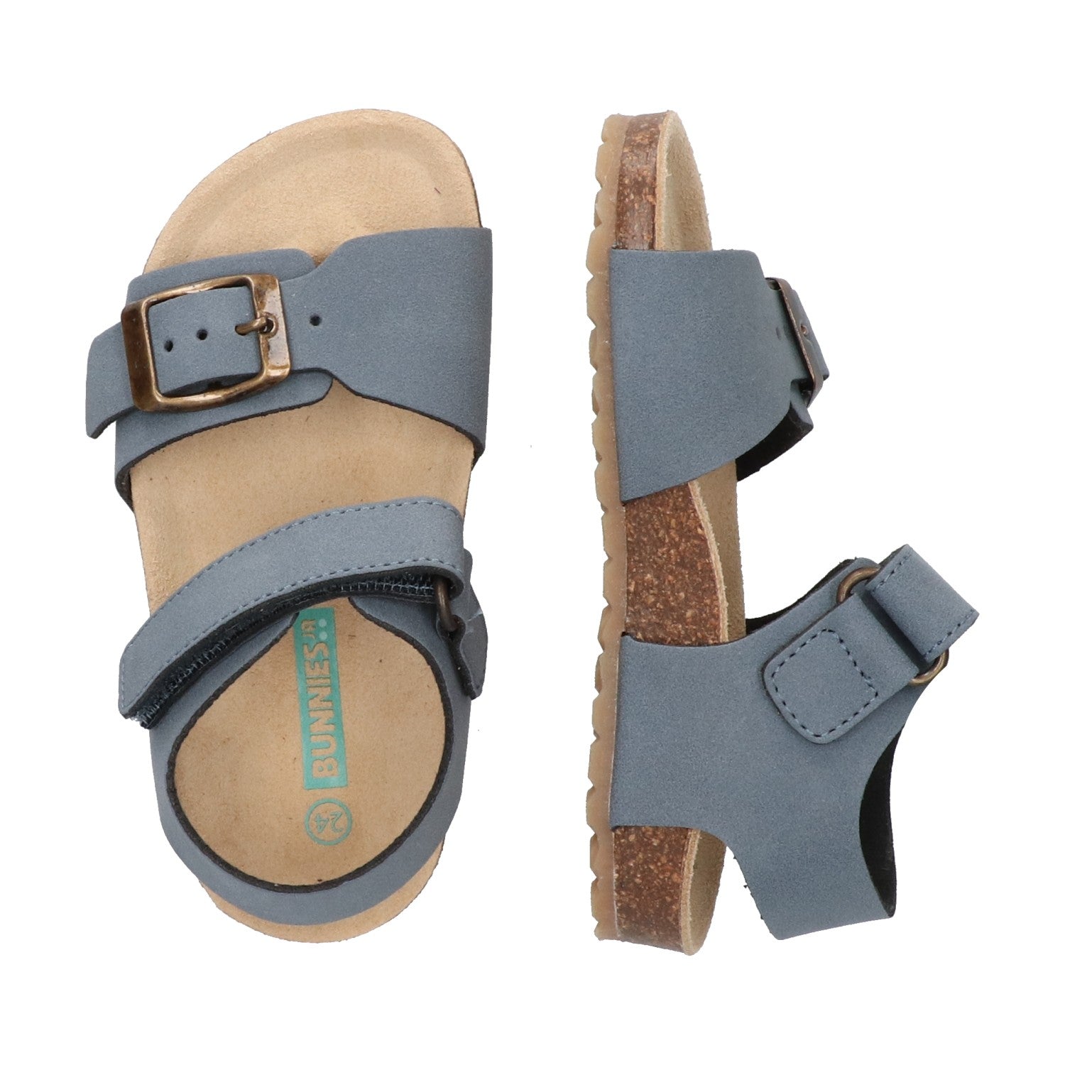 Ben Beach Platte Sandalen Jongens Blauw