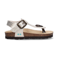 Benthe Beach Platte Sandalen Meisjes Beige